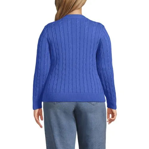 Women's Drifter Classic Cable Crew Neck Sweater