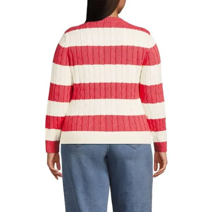 Women's Drifter Classic Cable Crew Neck Sweater
