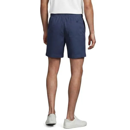 Men's 7" Lightweight Twill Pull On Deck Short