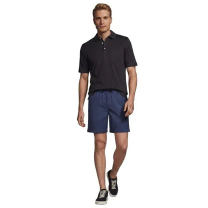 Men's 7" Lightweight Twill Pull On Deck Short
