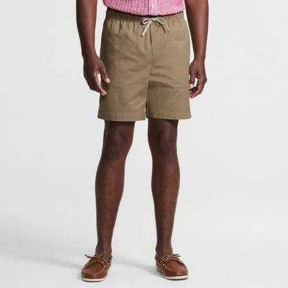 Men's 7" Lightweight Twill Pull On Deck Short