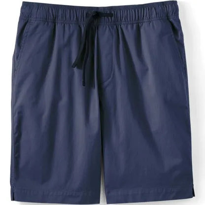 Men's 9" Lightweight Twill Pull On Deck Short