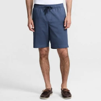 Men's 9" Lightweight Twill Pull On Deck Short