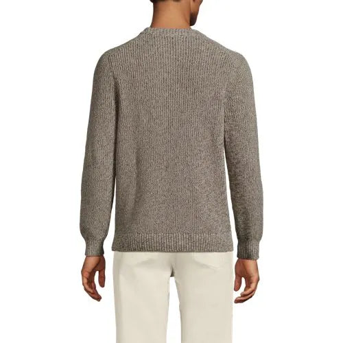 Men's Long Sleeve Drifter Marl Crewneck Sweater