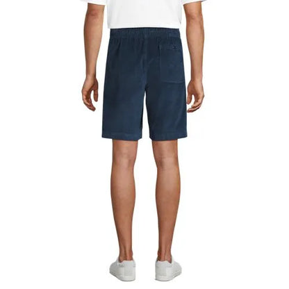 Men's 9" Corduroy Pull On Deck Short