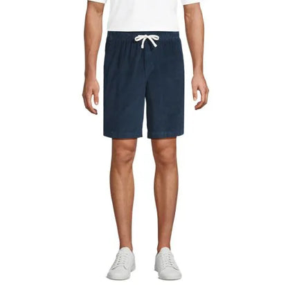 Men's 9" Corduroy Pull On Deck Short