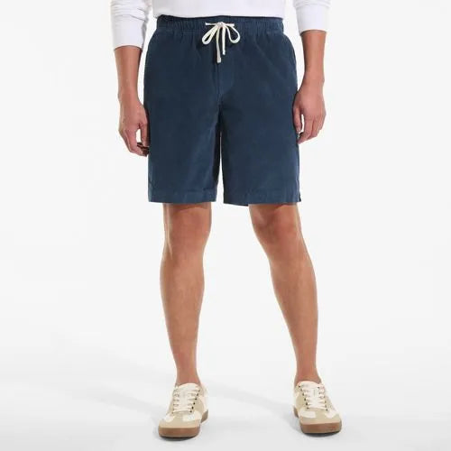Men's 9" Corduroy Pull On Deck Short