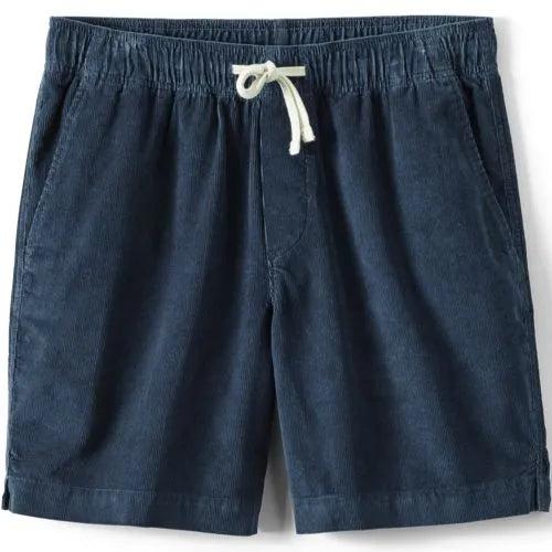 Men's 7" Corduroy Pull On Deck Short