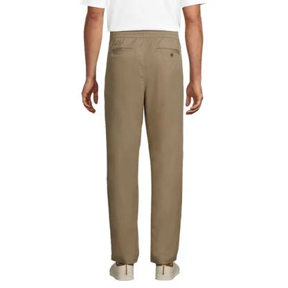 Men's Lightweight Twill Pull On Deck Pant