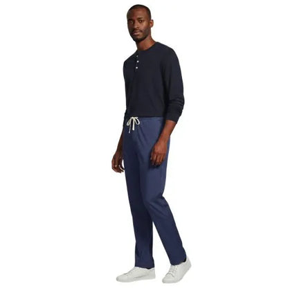 Men's Lightweight Twill Pull On Deck Pant