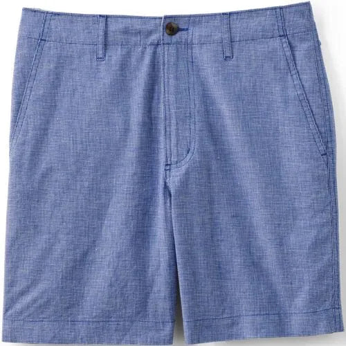 Men's 7" Classic Fit Linen Cotton Short