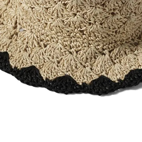 Women's Raffia Bucket Hat