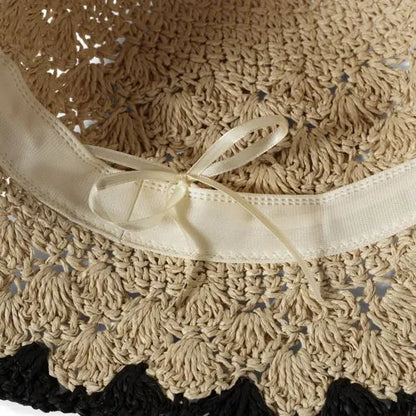Women's Raffia Bucket Hat