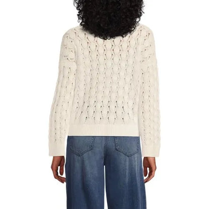 Women's Drifter Tie Notch Neck Sweater