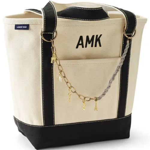 Faux Leather Link Mix Bag Chain