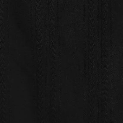 Men's Textured Camp Collar Shirt