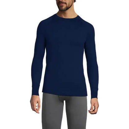 Men's Stretch Thermaskin Long Underwear Crew Base Layer