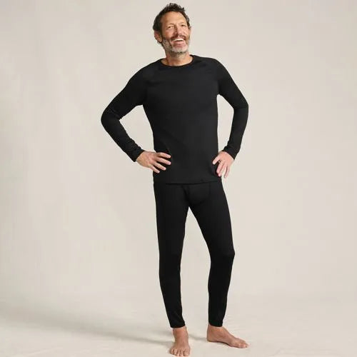 Men's Stretch Thermaskin Long Underwear Crew Base Layer