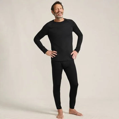 Men's Stretch Thermaskin Long Underwear Crew Base Layer