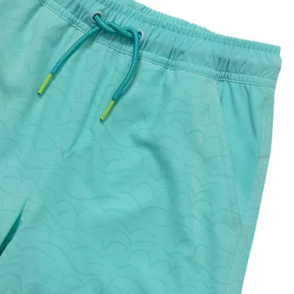 Boys Chlorine Resistant Magic Print Hydroliner Sport Swim Trunks