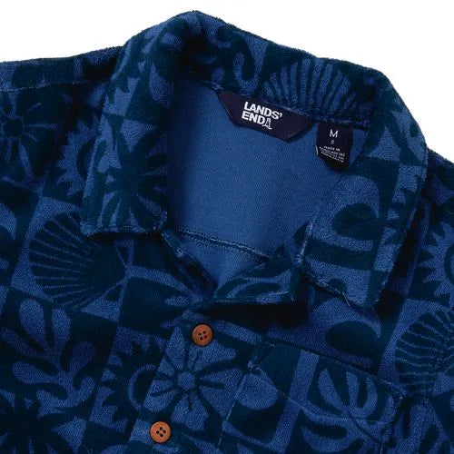 Boys Short Sleeve Terry Cover Up Set