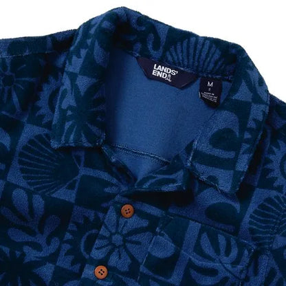 Boys Short Sleeve Terry Cover Up Set