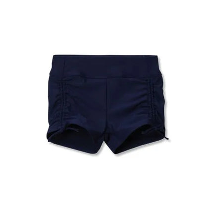 Girls Chlorine Resistant Ruched Swim Boyshort