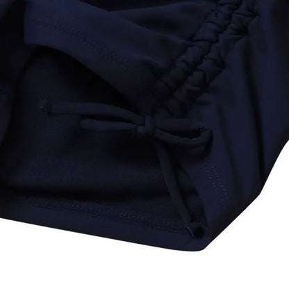 Girls Chlorine Resistant Ruched Swim Boyshort
