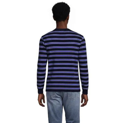 Men's Long Sleeve Slub Crew