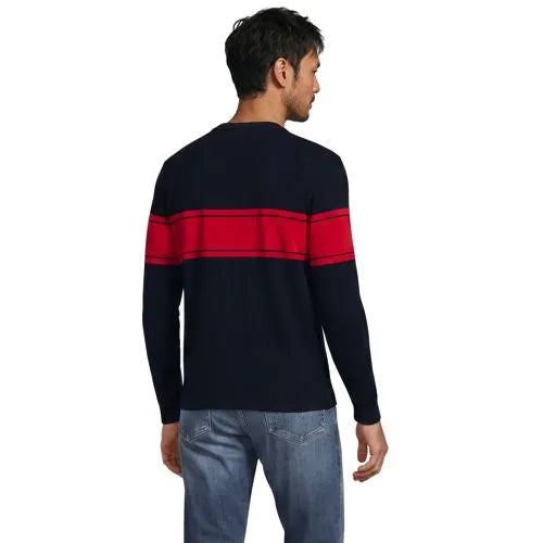 Men's Long Sleeve Slub Crew