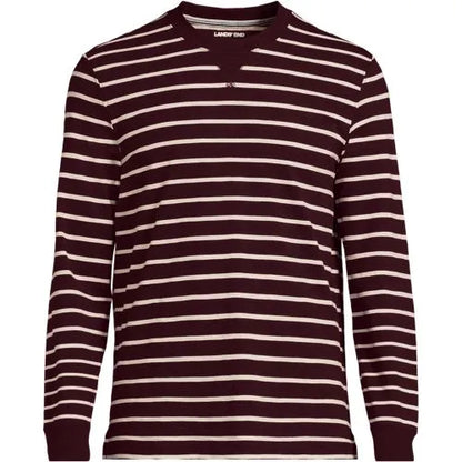 Men's Long Sleeve Slub Crew