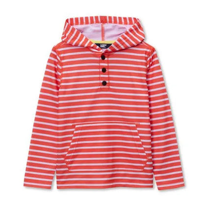 Boys Henley Pullover Hoodie