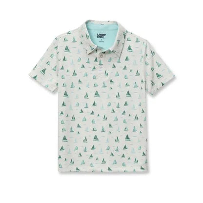 Boys Short Sleeve Performance Polo