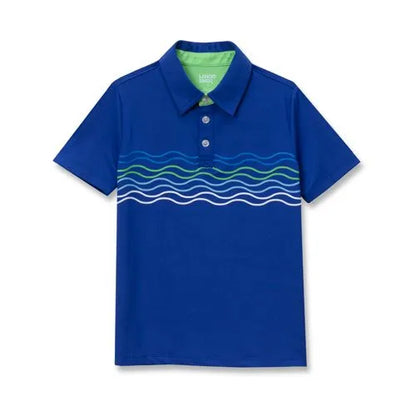 Boys Short Sleeve Performance Polo