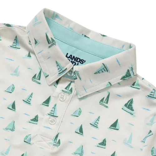 Boys Short Sleeve Performance Polo