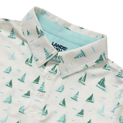 Boys Short Sleeve Performance Polo