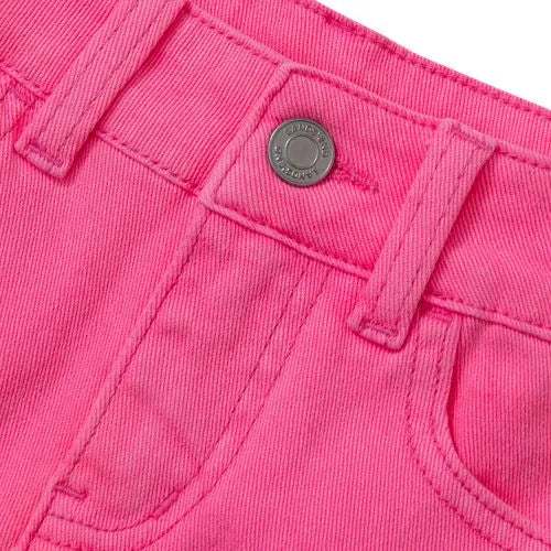 Girls Twill 5 Pocket Shorts