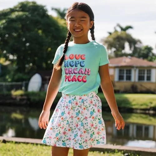Girls Smocked Skort