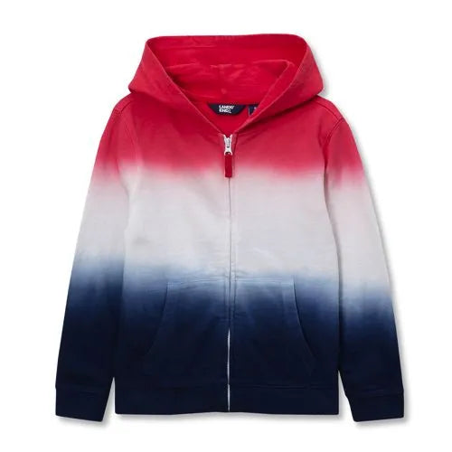 Boys Full Zip Hooded Sweatshirt