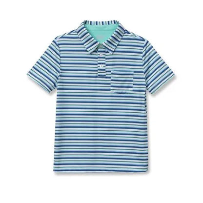 Boys Short Sleeve Adventure Performance Polo