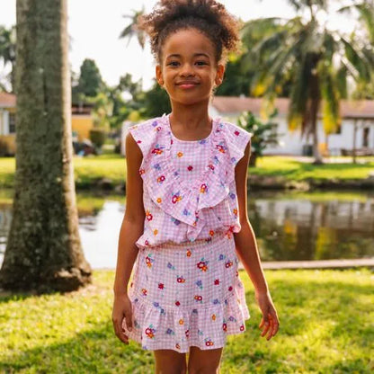 Girls Breezy Woven Skort