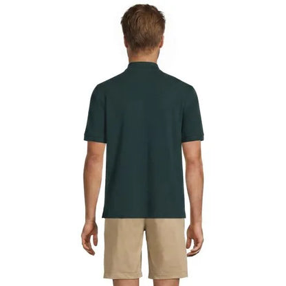 Men's Short Sleeve Performance Mesh Pique Polo