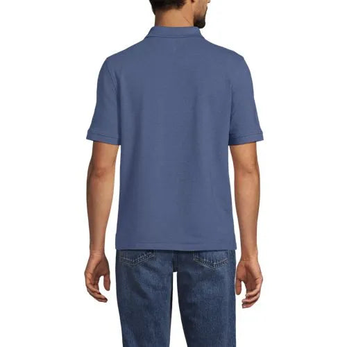 Men's Short Sleeve Performance Mesh Pique Polo