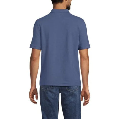 Men's Short Sleeve Performance Mesh Pique Polo