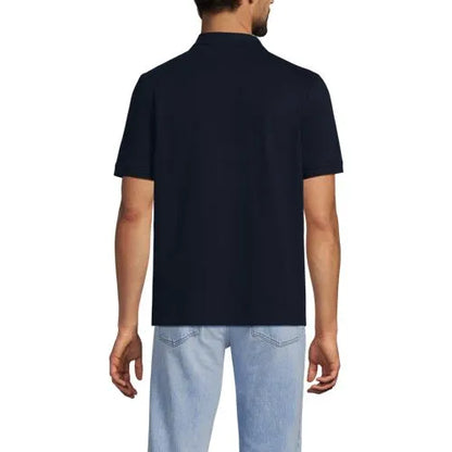 Men's Short Sleeve Performance Mesh Pique Polo