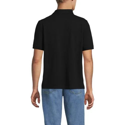 Men's Short Sleeve Performance Mesh Pique Polo