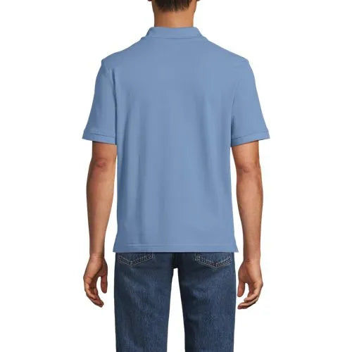 Men's Short Sleeve Performance Mesh Pique Polo