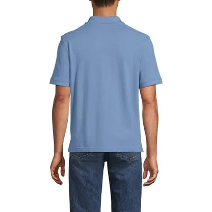 Men's Short Sleeve Performance Mesh Pique Polo