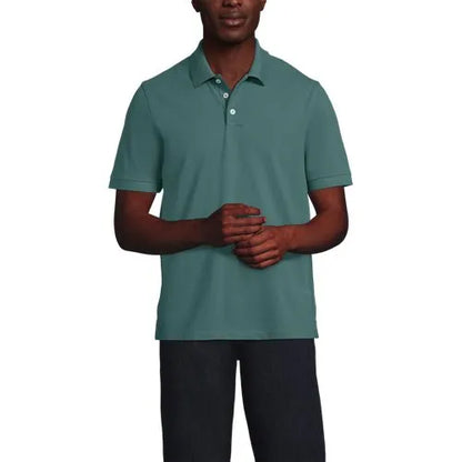 Men's Short Sleeve Performance Mesh Pique Polo