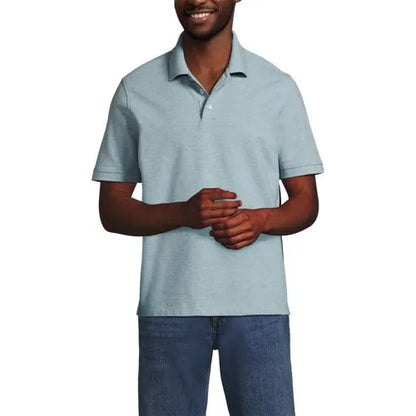 Men's Short Sleeve Performance Mesh Pique Polo